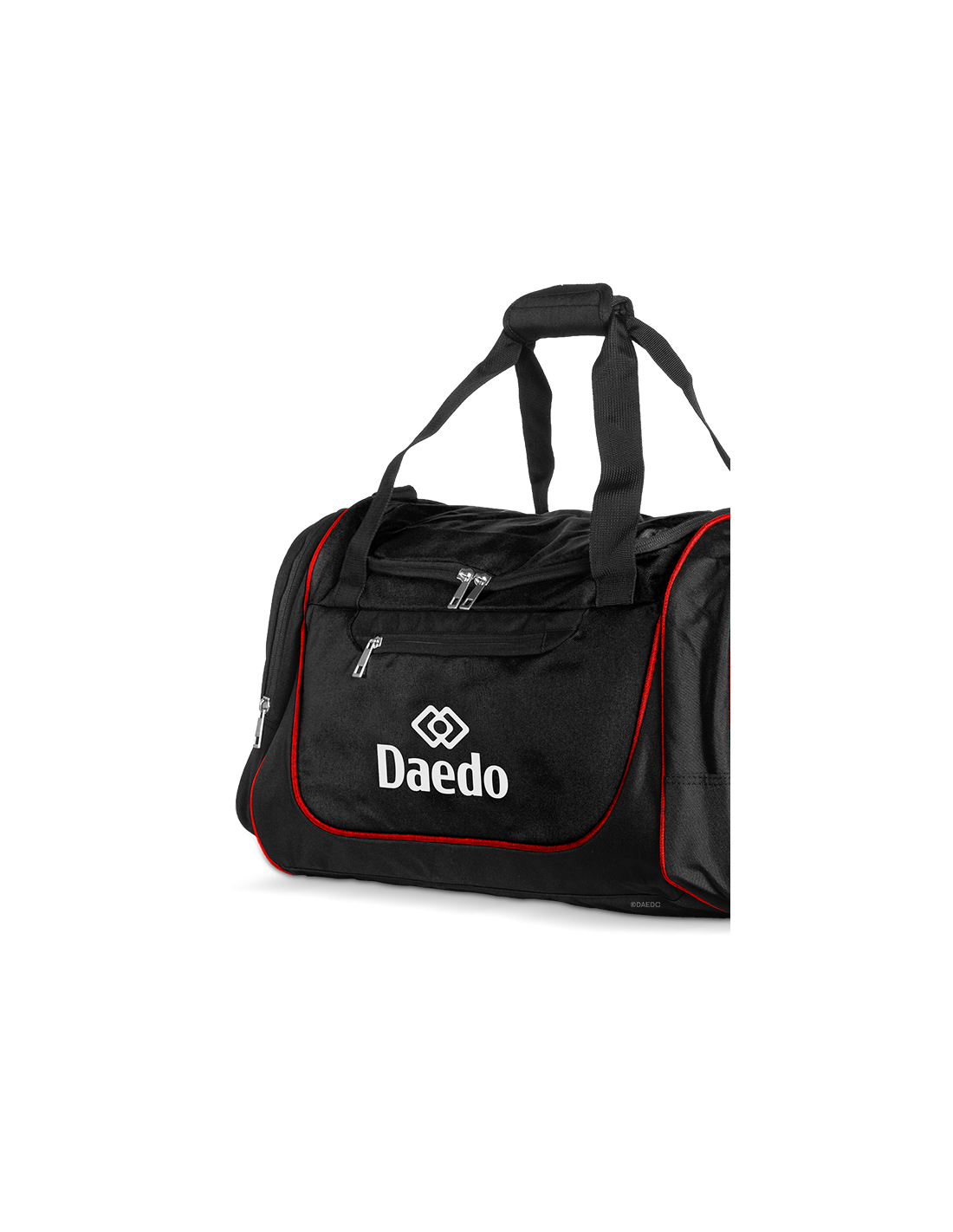 Small sports duffle bag black & red*++*Small sports duffle bag black & red
